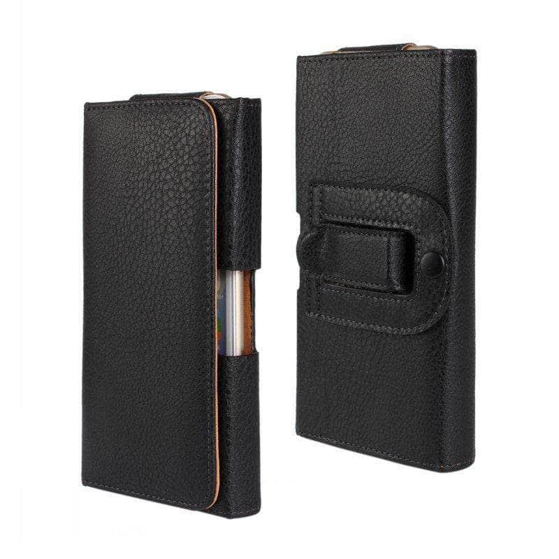 Holster Belt Clip Leather Pouch Bag iPhone SE 2020 - CaseBuddy