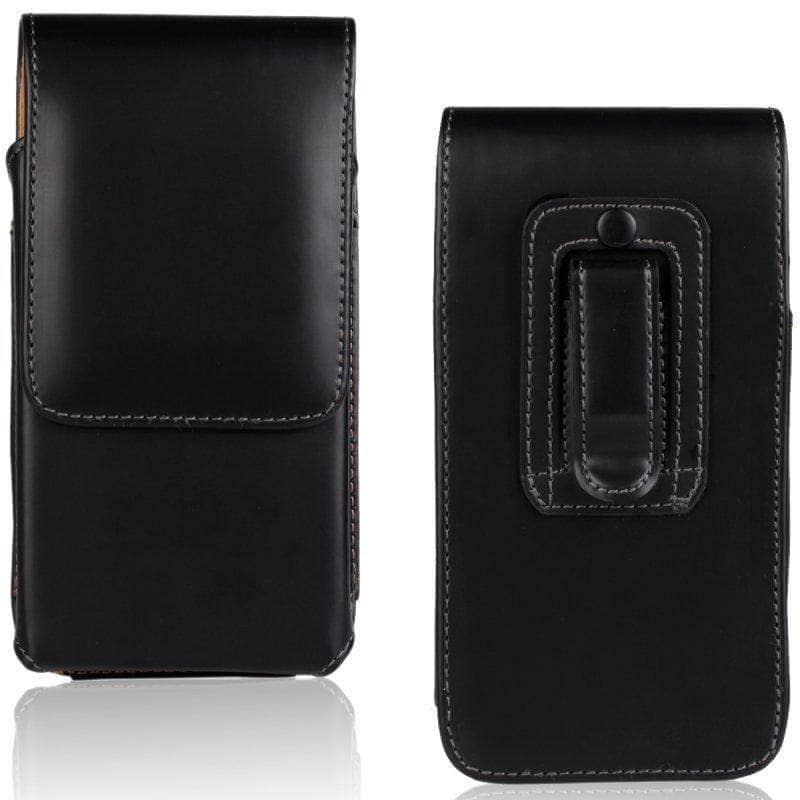 Holster Belt Clip Leather Pouch Bag iPhone SE 2020 - CaseBuddy