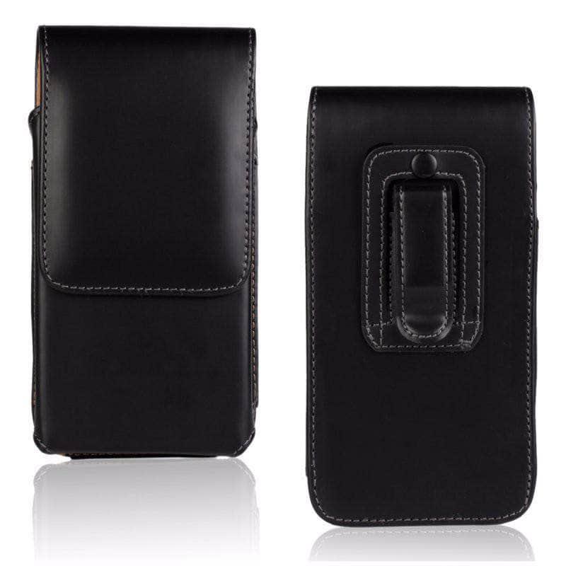 Holster Belt Clip Leather Pouch Bag iPhone SE 2020 - CaseBuddy