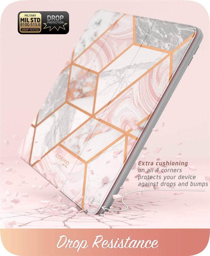 CaseBuddy Australia Casebuddy I-BLASON iPad Air 3 Cosmo Marble Trifold Stand Case