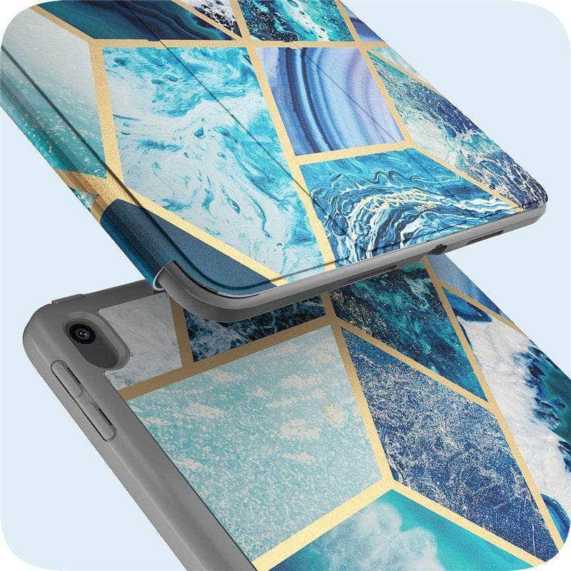 CaseBuddy Australia Casebuddy I-BLASON iPad Air 3 Cosmo Marble Trifold Stand Case