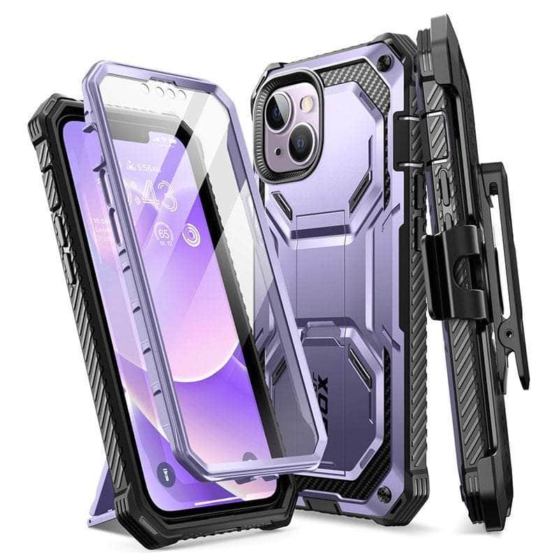 Casebuddy I-BLASON iPhone 14 Armorbox Full-Body Dual Layer Holster