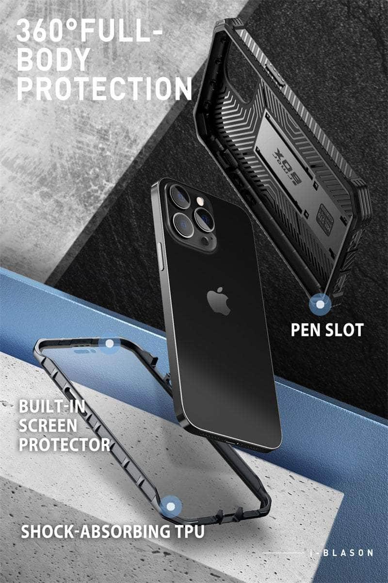 Casebuddy I-BLASON iPhone 14 Pro Max Armorbox Full-Body Dual Layer Holster