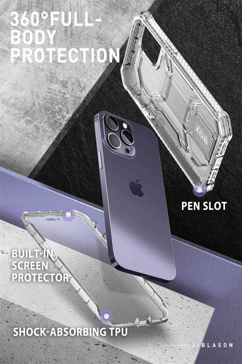 Casebuddy I-BLASON iPhone 14 Pro Max Armorbox Full-Body Dual Layer Holster