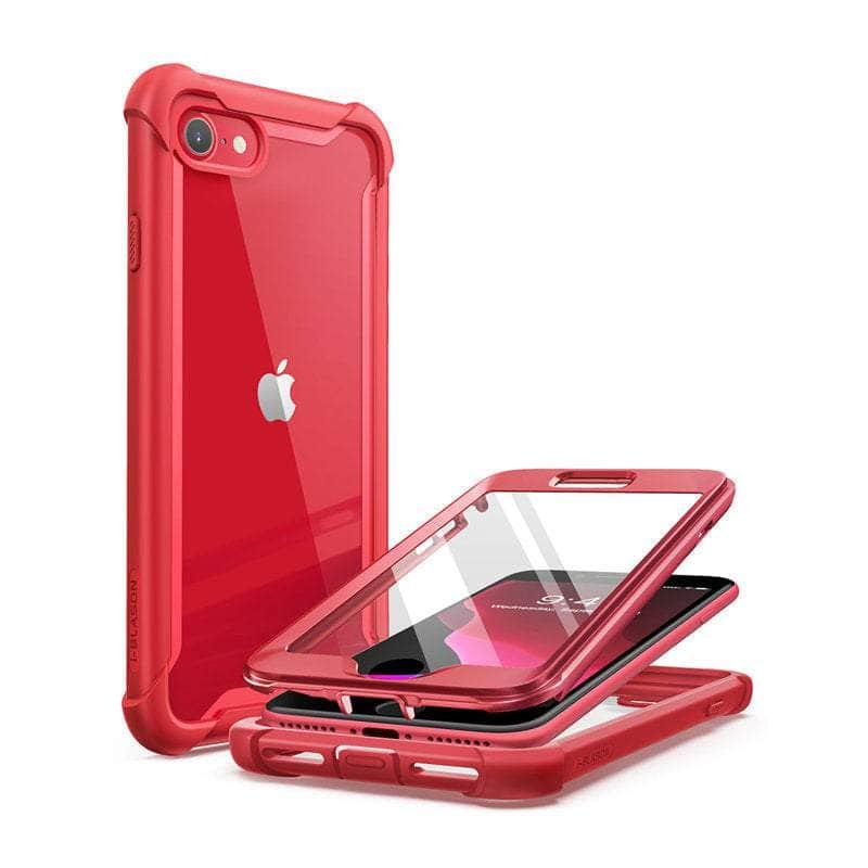 CaseBuddy Australia Casebuddy I-BLASON iPhone SE 2022 Full-Body Rugged Clear Bumper Cover