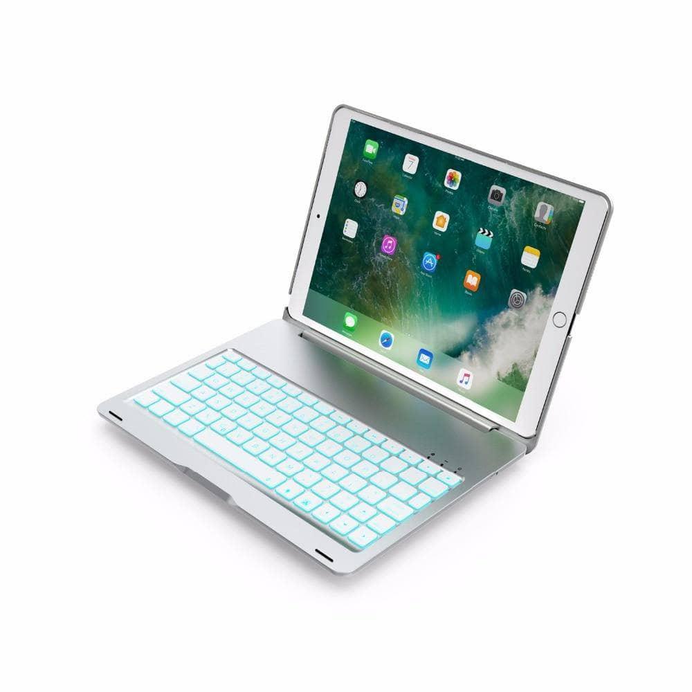 Illumina Backlit Aluminum Wireless Bluetooth Keyboard Case iPad Air 3 2019 - CaseBuddy