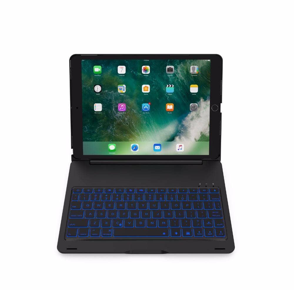 Illumina Backlit Aluminum Wireless Bluetooth Keyboard Case iPad Air 3 2019 - CaseBuddy