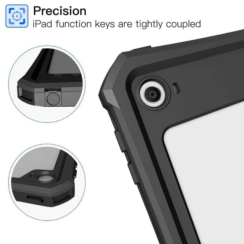 CaseBuddy Casebuddy IP68 Waterproof Case iPad Mini 5 Anti-Scratch Full Screen Protector Shockproof