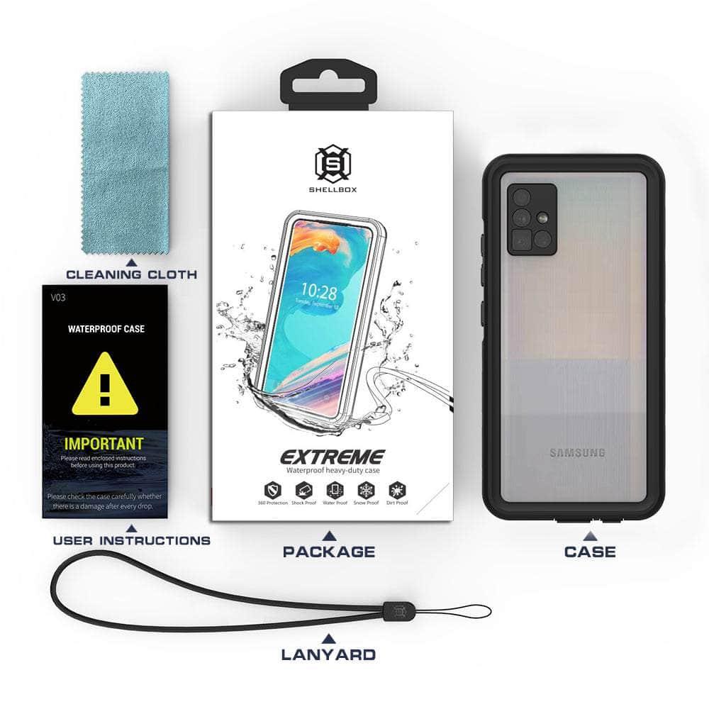 CaseBuddy Australia Casebuddy IP68 Waterproof Galaxy S22 Ultra Shell Swimming Diving Case