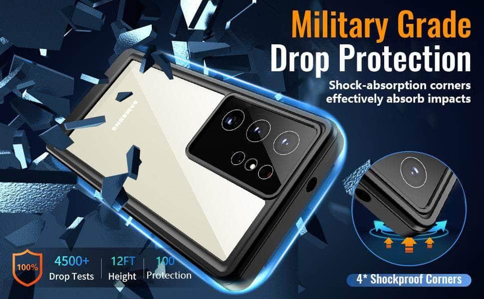 Casebuddy IP68 Waterproof Galaxy S23 Ultra Waterproof Swim Case