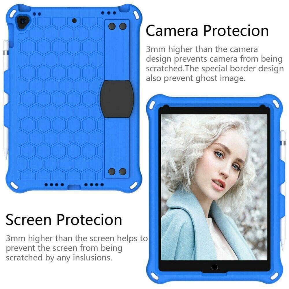 iPad 10.2 2019/2020 (iPad 7/8) Kids Shockproof Hybrid EVA Hard Silicone Bumper Cover - CaseBuddy