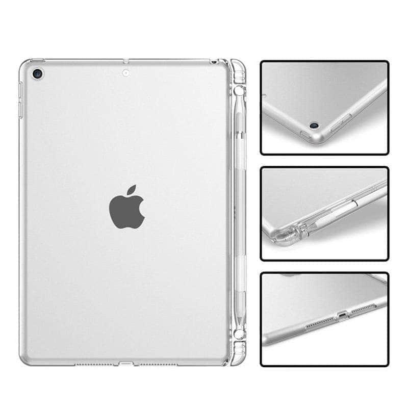 CaseBuddy Australia Casebuddy For iPad 10.2 2021 iPad 10.2 9th 2021 Clear TPU Shell Back Cover