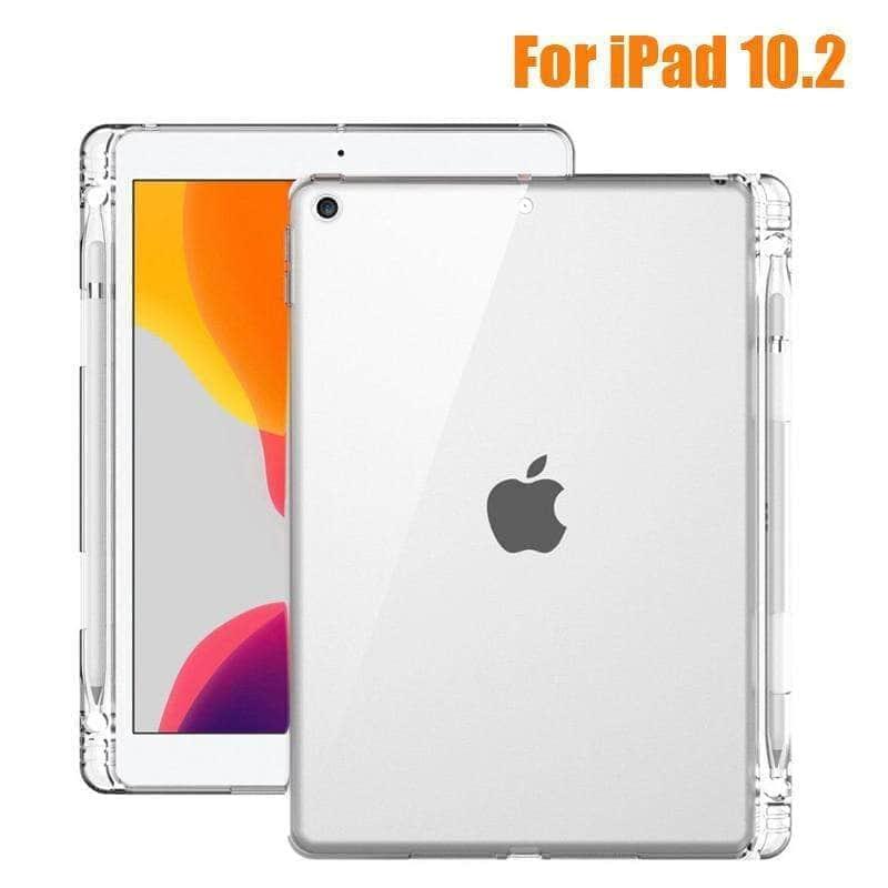 CaseBuddy Australia Casebuddy For iPad 10.2 2021 iPad 10.2 9th 2021 Clear TPU Shell Back Cover