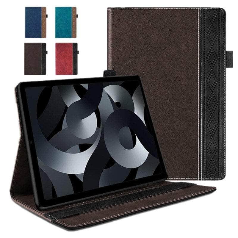 Casebuddy iPad 10 2022 Leather Flip Stand Shell