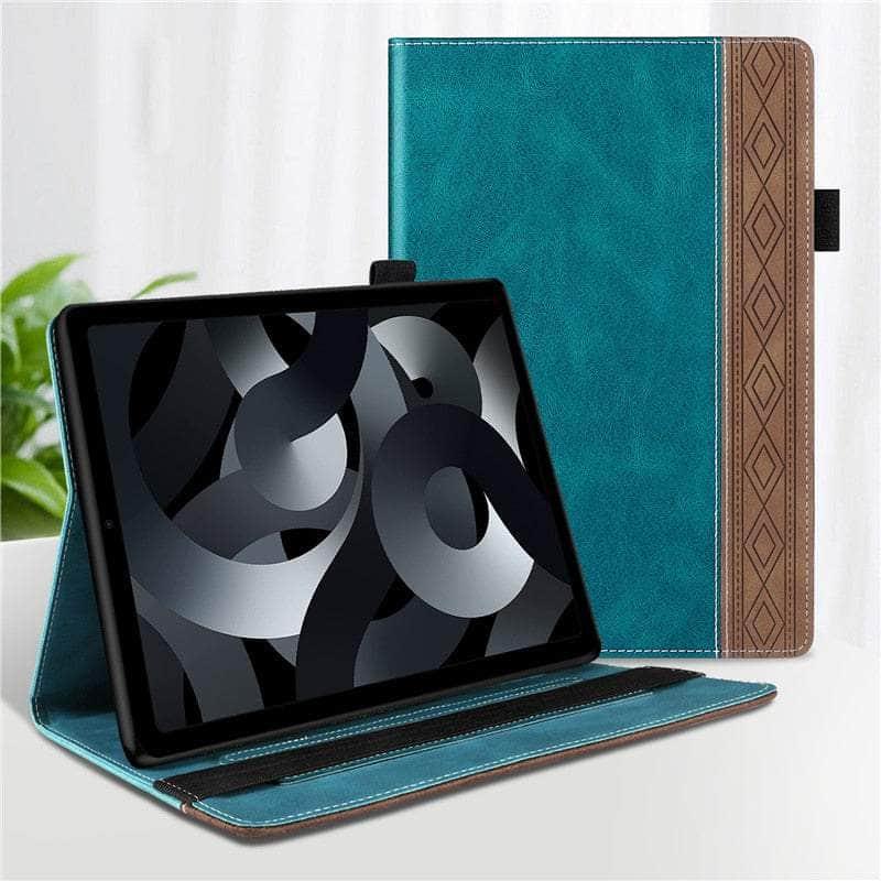 Casebuddy iPad 10 2022 Leather Flip Stand Shell