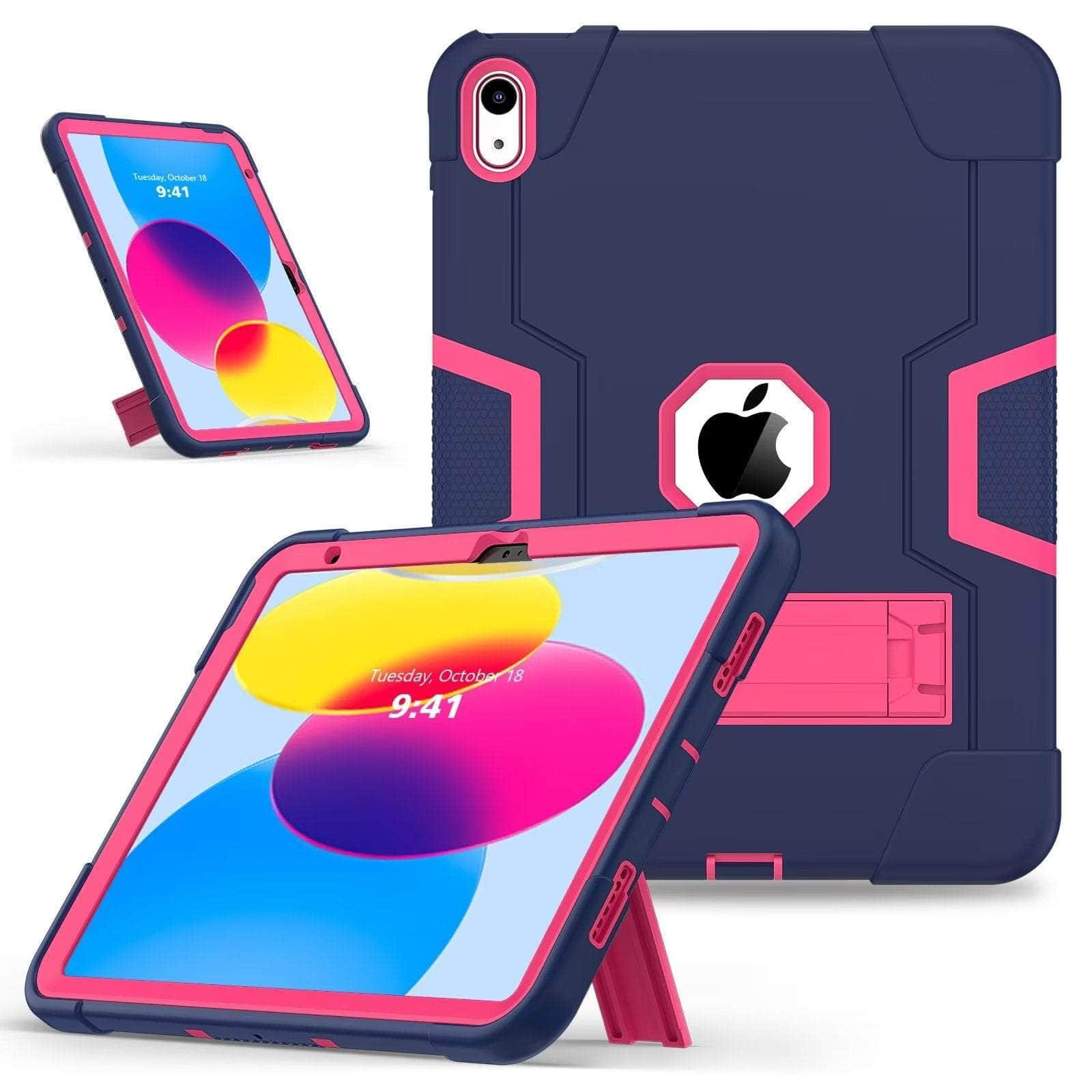 Casebuddy iPad 10 2022 Shockproof Kickstand Kid Silicone case