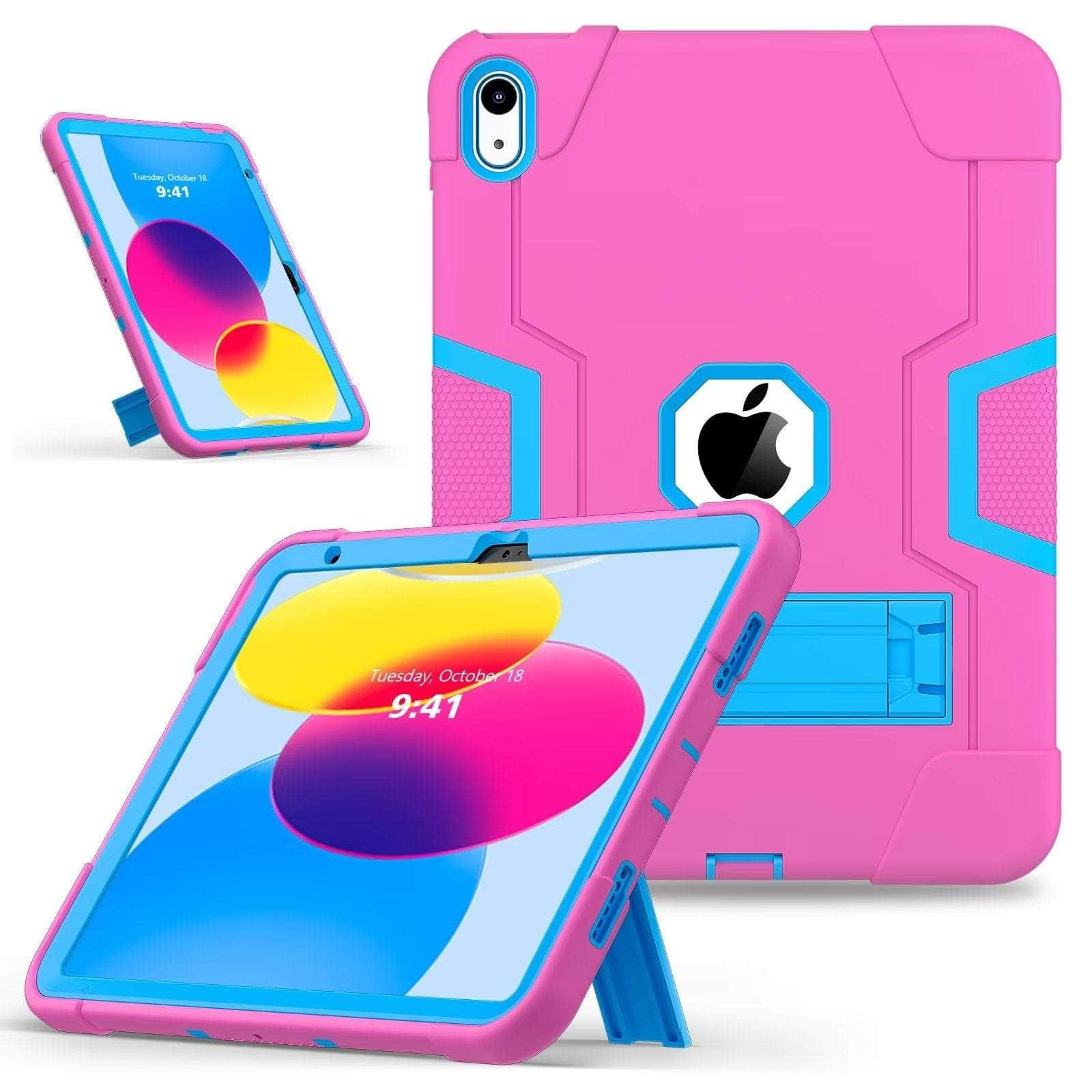 Casebuddy iPad 10 2022 Shockproof Kickstand Kid Silicone case