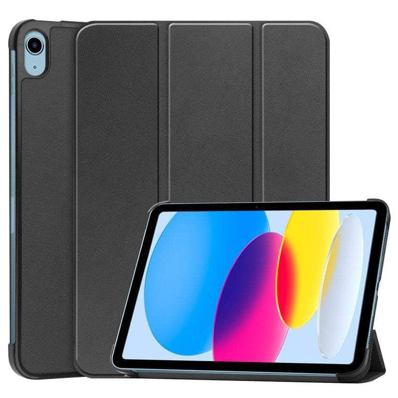 Casebuddy Black / iPad 10th Gen 2022 iPad 10 9 2022 Magnetic Smart Folio Cover