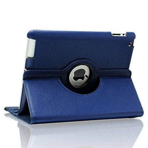 iPad Air 3 10.5 2019 A2152 A2123 A2153 360 Degree Rotating Leather Look Smart Shell Case - CaseBuddy