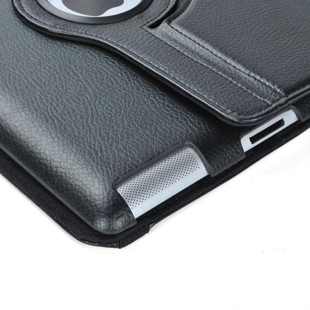 iPad Air 3 10.5 2019 A2152 A2123 A2153 360 Degree Rotating Leather Look Smart Shell Case - CaseBuddy