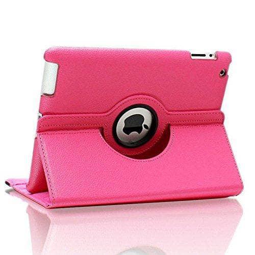 iPad Air 3 10.5 2019 A2152 A2123 A2153 360 Degree Rotating Leather Look Smart Shell Case - CaseBuddy