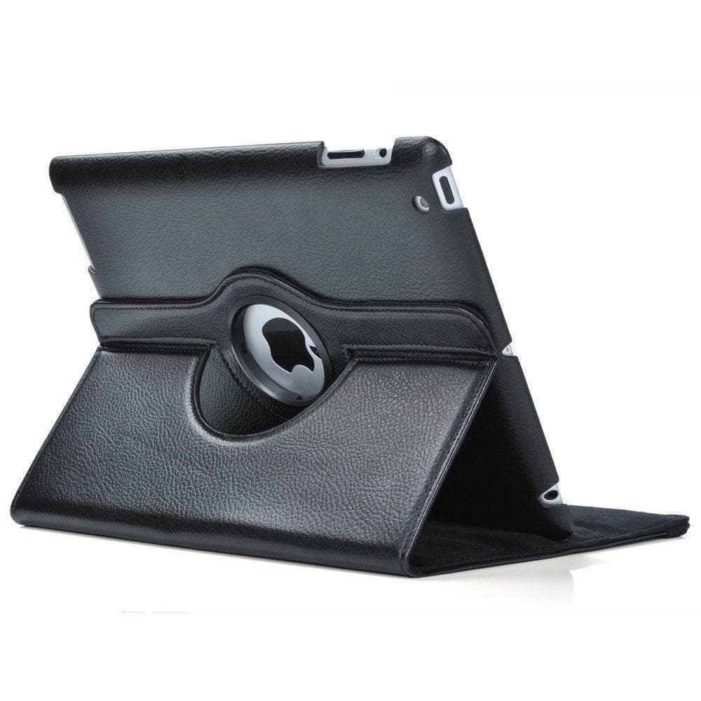 iPad Air 3 10.5 2019 A2152 A2123 A2153 360 Degree Rotating Leather Look Smart Shell Case - CaseBuddy