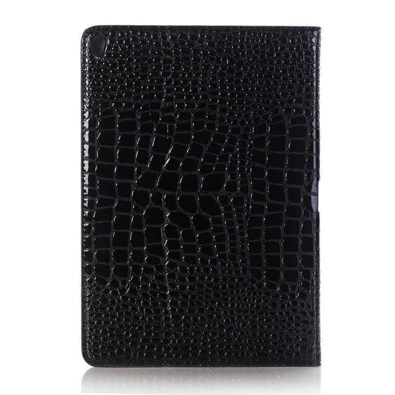 iPad Air 3 10.5 2019 Premium Crocodile Pattern Leather Look Tablet Smart Cover - CaseBuddy