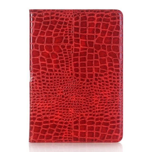 iPad Air 3 10.5 2019 Premium Crocodile Pattern Leather Look Tablet Smart Cover - CaseBuddy