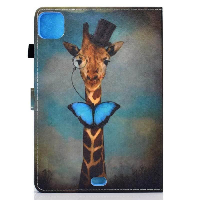 CaseBuddy Australia Casebuddy iPad Air 4 10.9 2020 Cartoon Colours Leather Stand Case