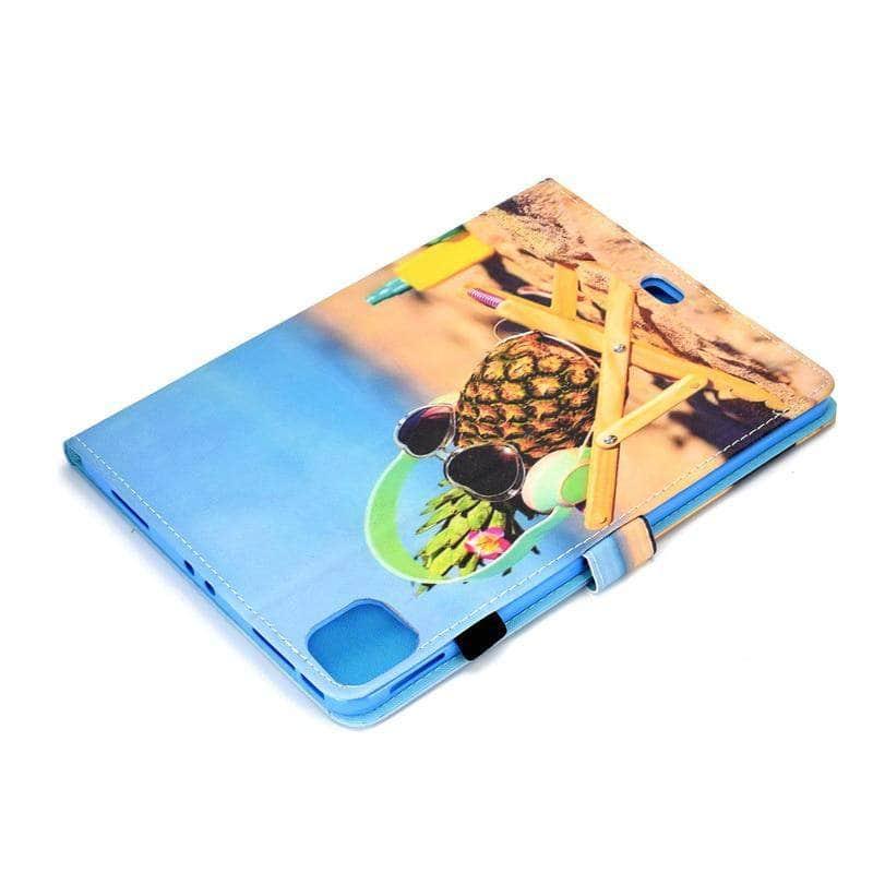 iPad Air 4 10.9 2020 Cartoon Prints Leather Stand Case - CaseBuddy