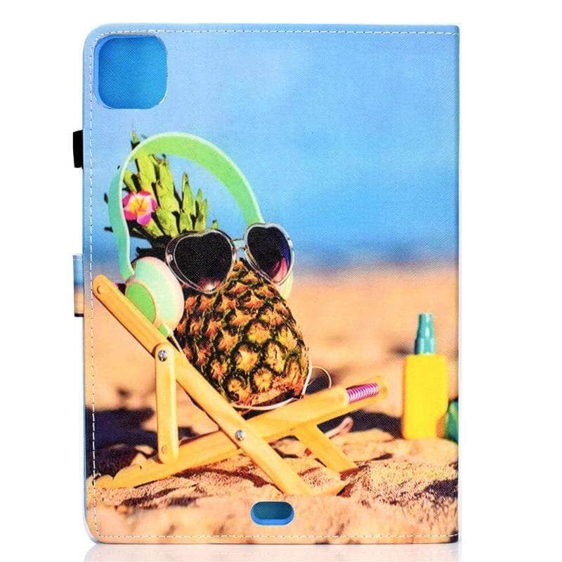 iPad Air 4 10.9 2020 Cartoon Prints Leather Stand Case - CaseBuddy