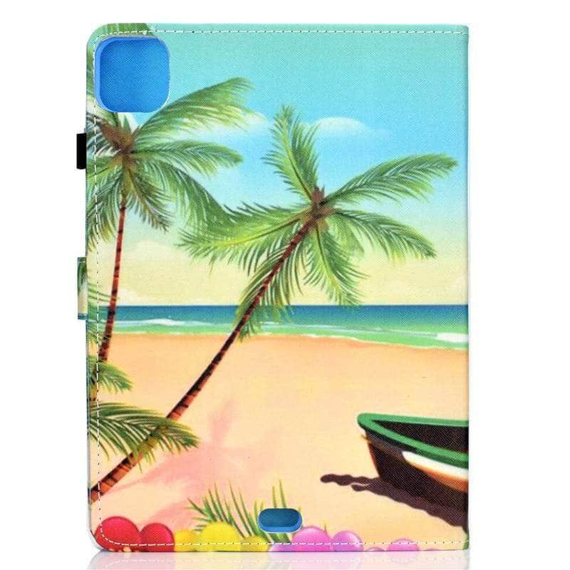 iPad Air 4 10.9 2020 Cartoon Prints Leather Stand Case - CaseBuddy