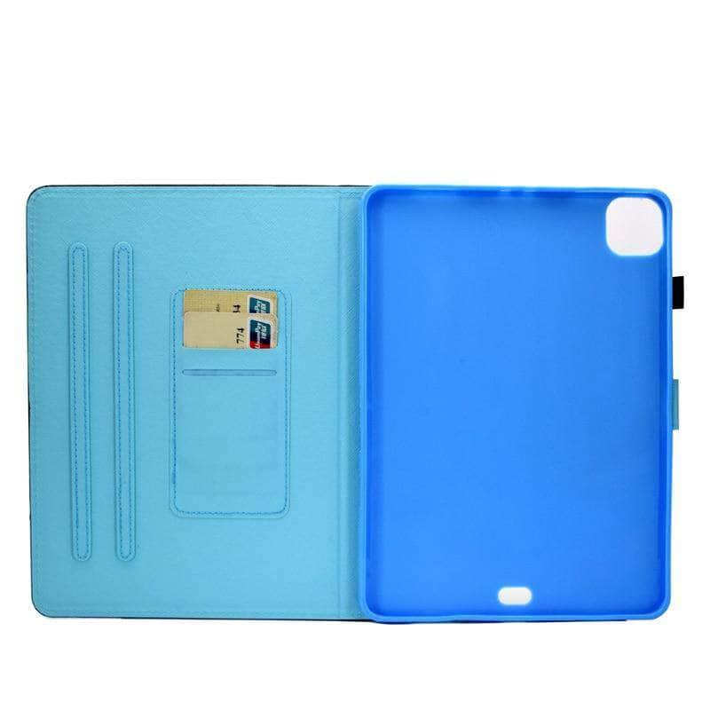 iPad Air 4 10.9 2020 Cat Cartoon Leather Cover - CaseBuddy