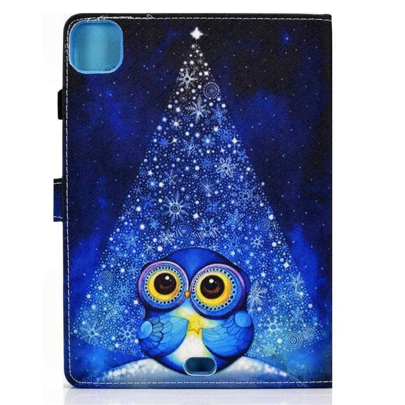 iPad Air 4 10.9 2020 Cat Cartoon Leather Cover - CaseBuddy