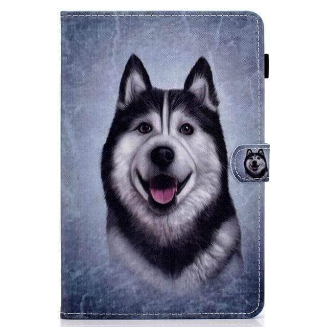 CaseBuddy Australia Casebuddy A / Ipad Air 4 10.9 2020 iPad Air 4 10.9 2020 Dogs Leather Stand Case