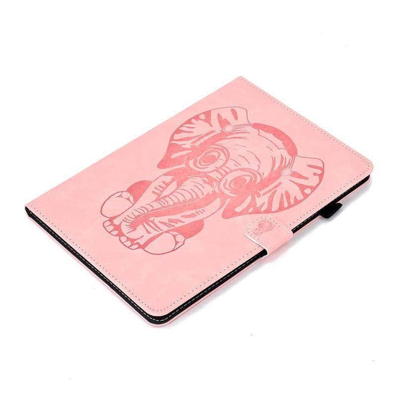 iPad Air 4 10.9 2020 Elephant Leather Stand Case - CaseBuddy