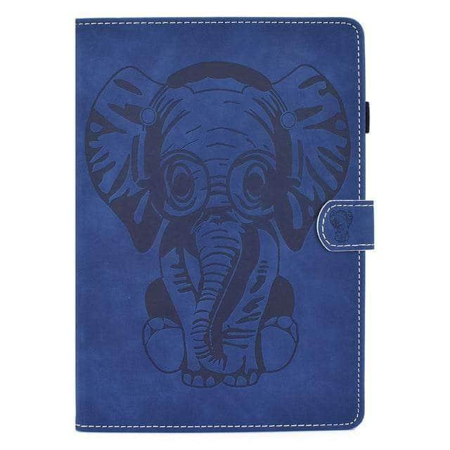 iPad Air 4 10.9 2020 Elephant Leather Stand Case - CaseBuddy