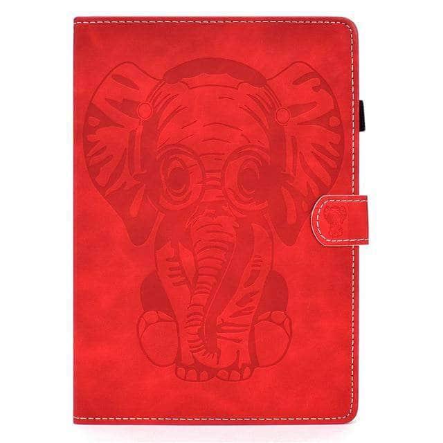 iPad Air 4 10.9 2020 Elephant Leather Stand Case - CaseBuddy