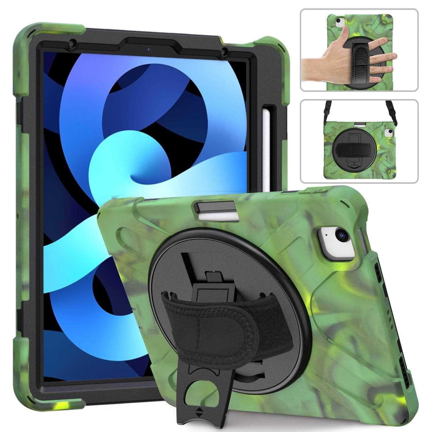 CaseBuddy Australia Casebuddy iPad Air 4 10.9 2020 Heavy Duty Shockproof Rugged Hybrid Protective Case