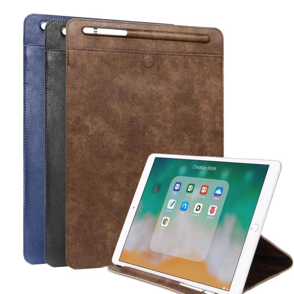 iPad Air 4 10.9 2020 PU Leather Pouch Sleeve Back Bag - CaseBuddy