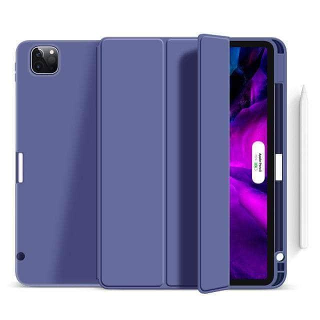 CaseBuddy Australia Casebuddy Lavender / Air 4 10.9 iPad Air 4 10.9 Wireless Charge Pencil Holder Smart Case