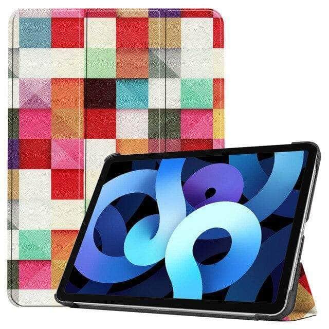 CaseBuddy Australia Casebuddy Beige / for iPad Air 4 10.9 iPad Air 4 2020 10.9 Auto Sleep/Wake Ultra Slim Smart Folio Case