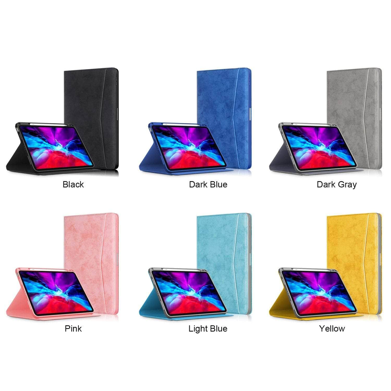 iPad Air 4 2020 10.9 Protective Case Pencil Holder Auto Sleep/Wake - CaseBuddy