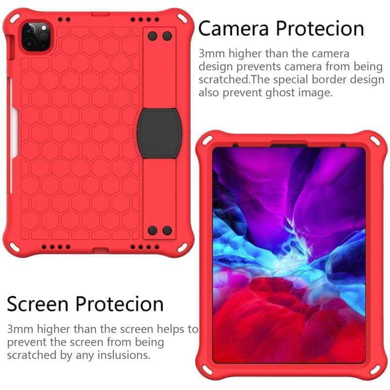 CaseBuddy Australia Casebuddy iPad Air 5 2022 EVA Shockproof Kids Stand Cover