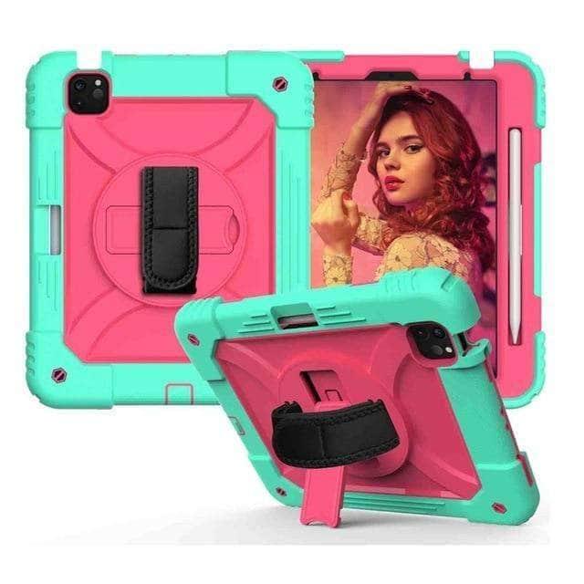 CaseBuddy Australia Casebuddy 1 / iPad Air 5 iPad Air 5 2022 Hybrid 3 Layers Armor Kids Shockproof Case