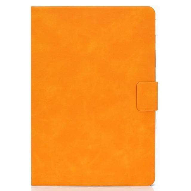 CaseBuddy Australia Casebuddy Orange / iPad Air 5 iPad Air 5 Business Ultra Thin Leather Stand Case