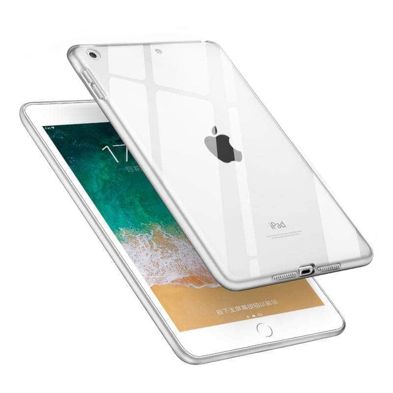 iPad Mini 5 2019 Transparent Soft TPU Gel Silicone Bumper Case