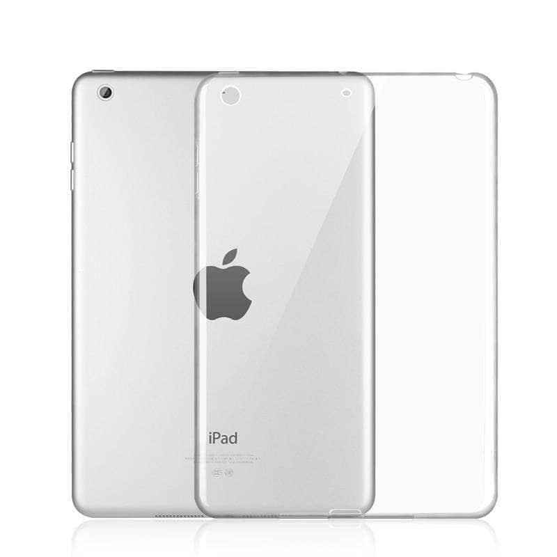 iPad Mini 5 2019 Transparent Soft TPU Gel Silicone Bumper Case