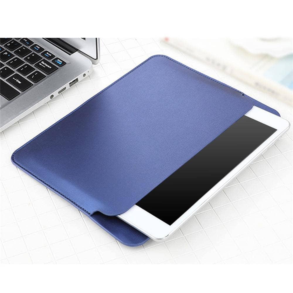 iPad Mini 5 Faux Leather Protective Pen Slot Sleeve Pouch Bag