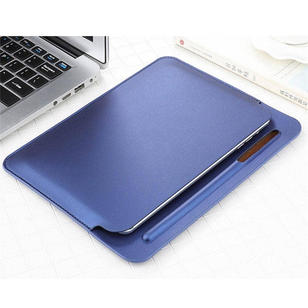 iPad Mini 5 Faux Leather Protective Pen Slot Sleeve Pouch Bag